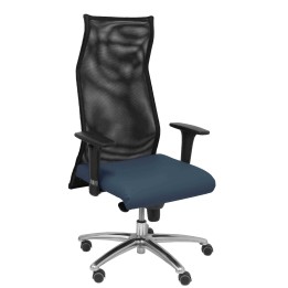 Piqueras y Crespo Sillon Sahuco similpiel azul marino