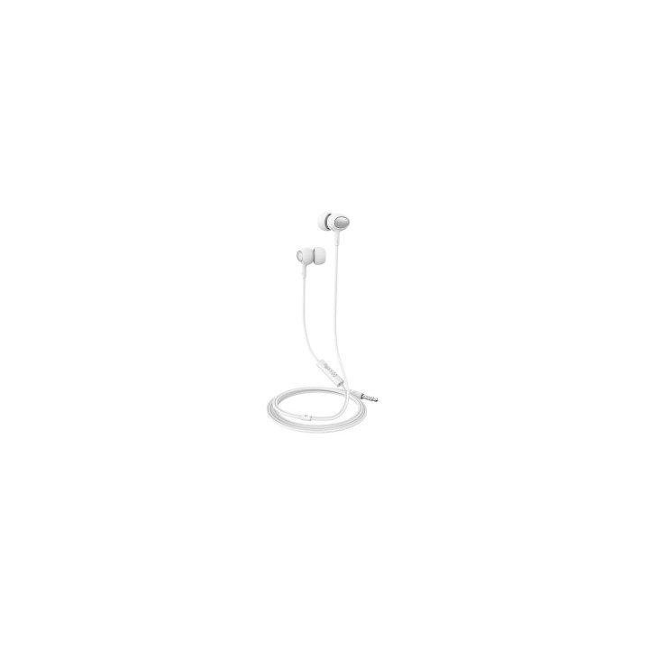 Celly UP500WH auricular y casco Auriculares Alámbrico Dentro de oÍ­do Llamadas/Música Blanco