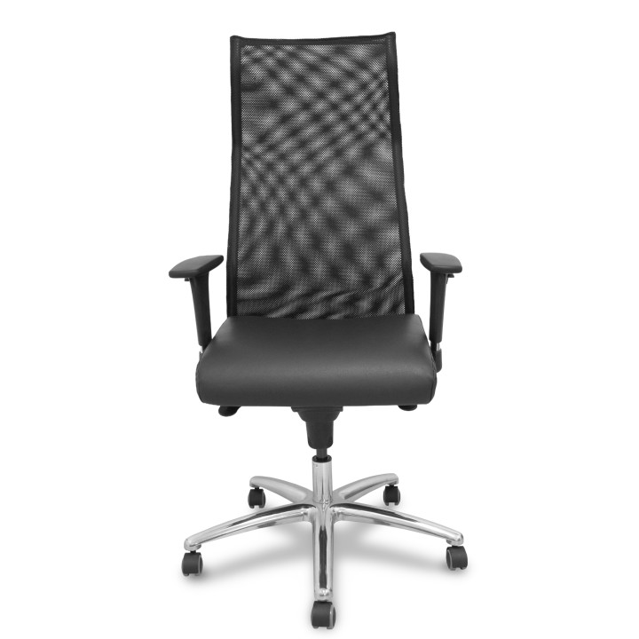 Piqueras y Crespo Sillon Sahuco XL similpiel negro hasta 160kg