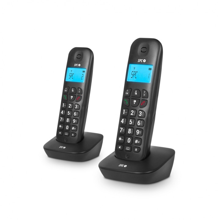SPC AIR PRO DÍšO Teléfono analógico Identificador de llamadas Negro