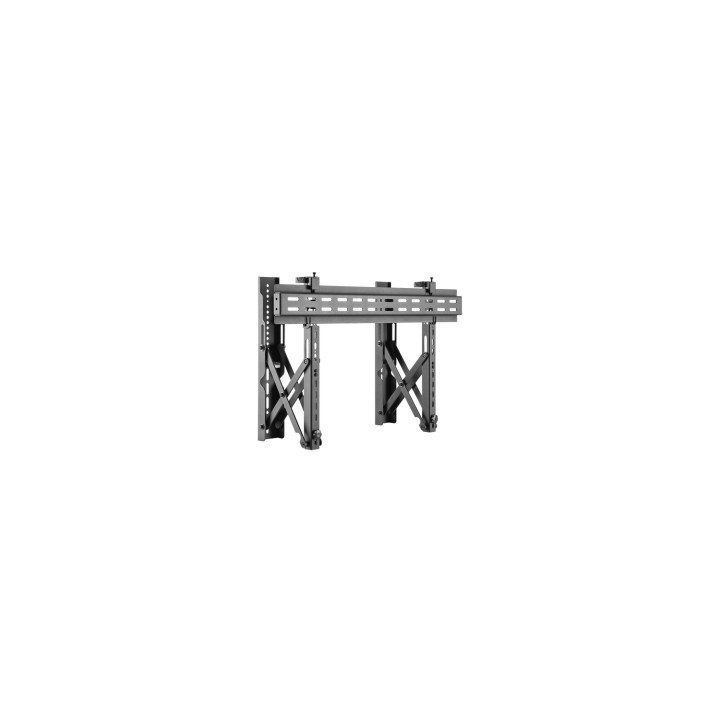 AISENS Soporte para Videowall Nivelable y Función Pop-Out para TV 45Kg de 37-70, Negro