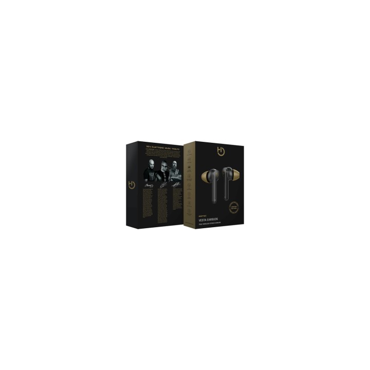 Hiditec VESTA LIMITED EDITION Auriculares Inalámbrico Dentro de oÍ­do Bluetooth Negro