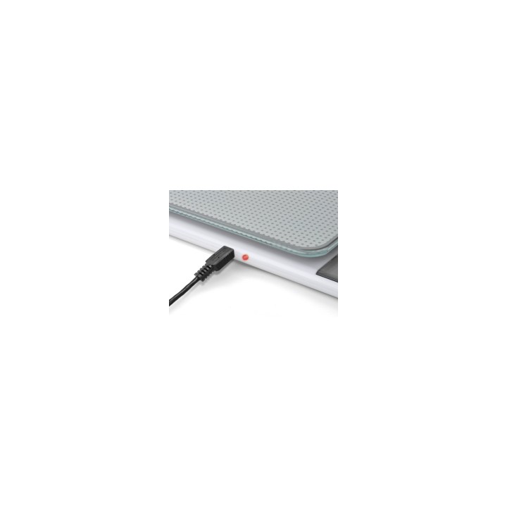 Laica KS1320 báscula de cocina Blanco Encimera Rectángulo Báscula electrónica de cocina