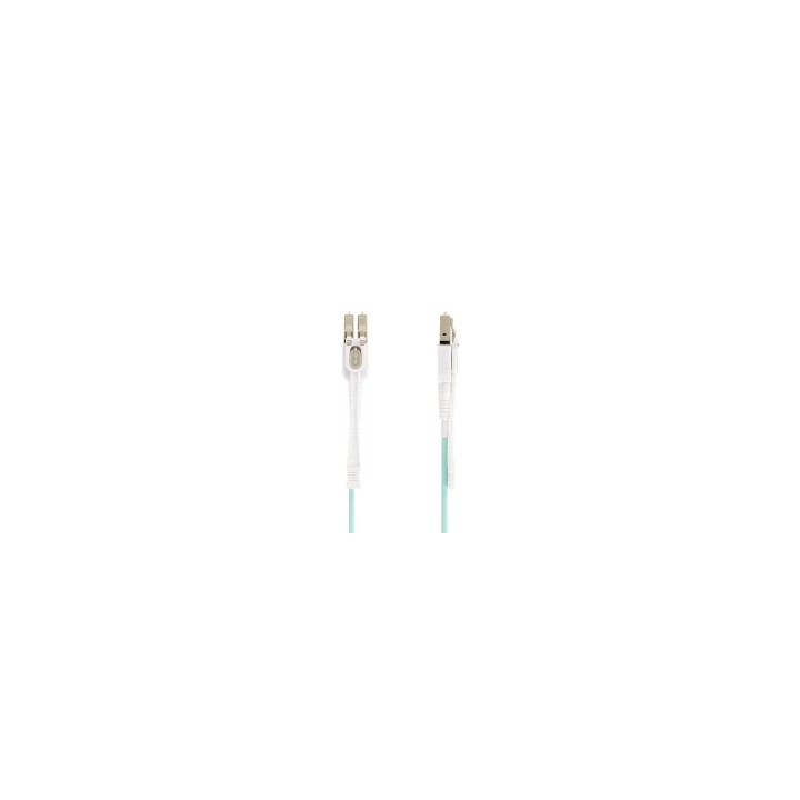 StarTech.com Cable de Fibra Í“ptica Multimodo LC a LC (UPC) OM4 de 5m - con Pestillos - 50/125Âµm - Redes de 100G - Resistente