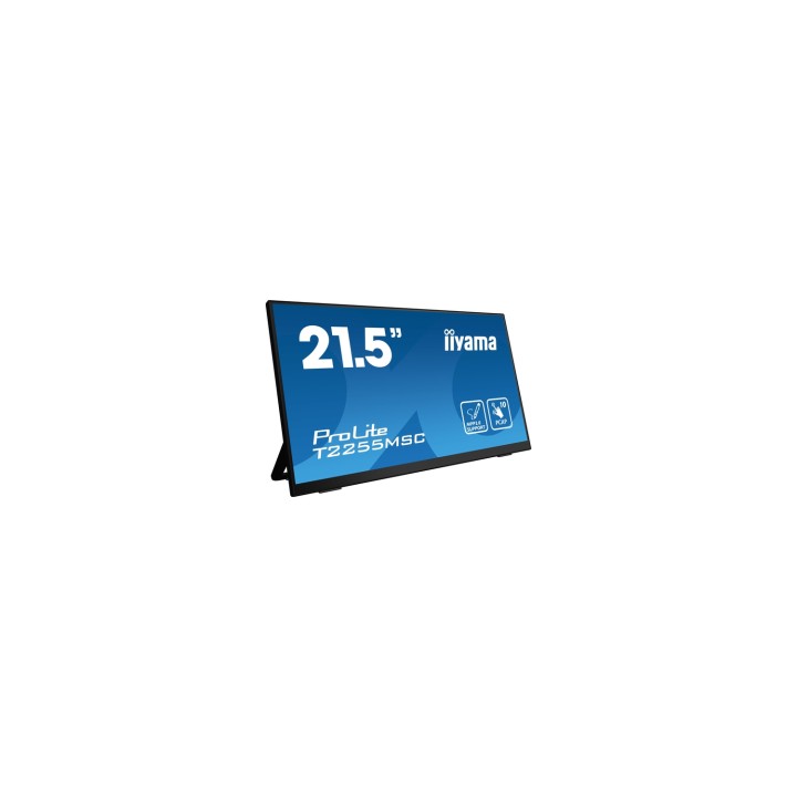 iiyama ProLite T2255MSC-B1 pantalla para PC 54,6 cm (21.5") 1920 x 1080 Pixeles Full HD LCD Pantalla táctil Negro