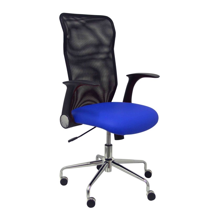 Piqueras y Crespo Silla Minaya similpiel azul