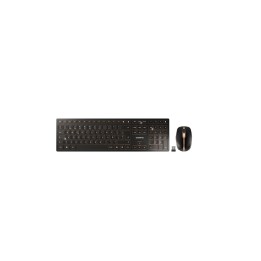 CHERRY DW 9100 SLIM teclado Ratón incluido RF Wireless + Bluetooth QWERTY Español Negro