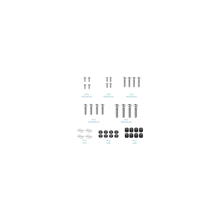 TooQ PÍ­xel Soporte de Pared para Pantallas Interactivas Regulable 70"-90"