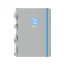 DOHE Agenda Memphis â€“ DÍ­a Página â€“ 15 x 21 cm â€“ Color Gris