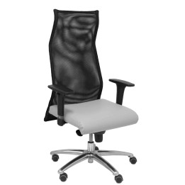 Piqueras y Crespo Sillon Sahuco similpiel gris claro