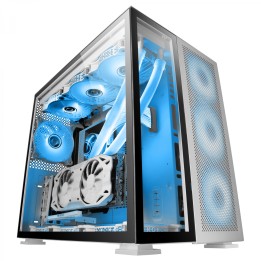 Mars Gaming MC-NOVA Torre Gaming Custom XXL E-ATX Aluminio Aeroespacial Doble Ventana Completa Cristal Templado Estructura