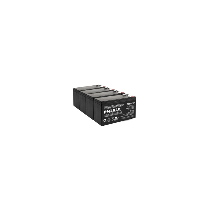 Phasak PHB 1207 baterÍ­a para sistema ups Sealed Lead Acid (VRLA) 12 V 7,2 Ah