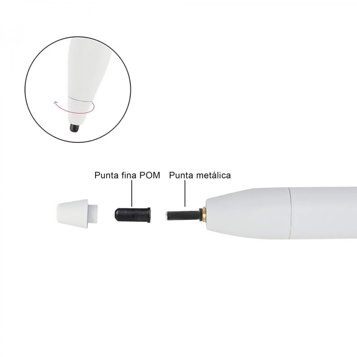 Leotec Pack 5 puntas de reemplazo para Stylus ePen