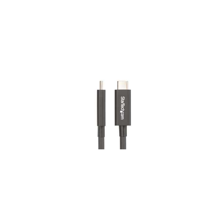 StarTech.com A40G2MB-TB4-CABLE cable Thunderbolt 2 m 40 Gbit/s Negro