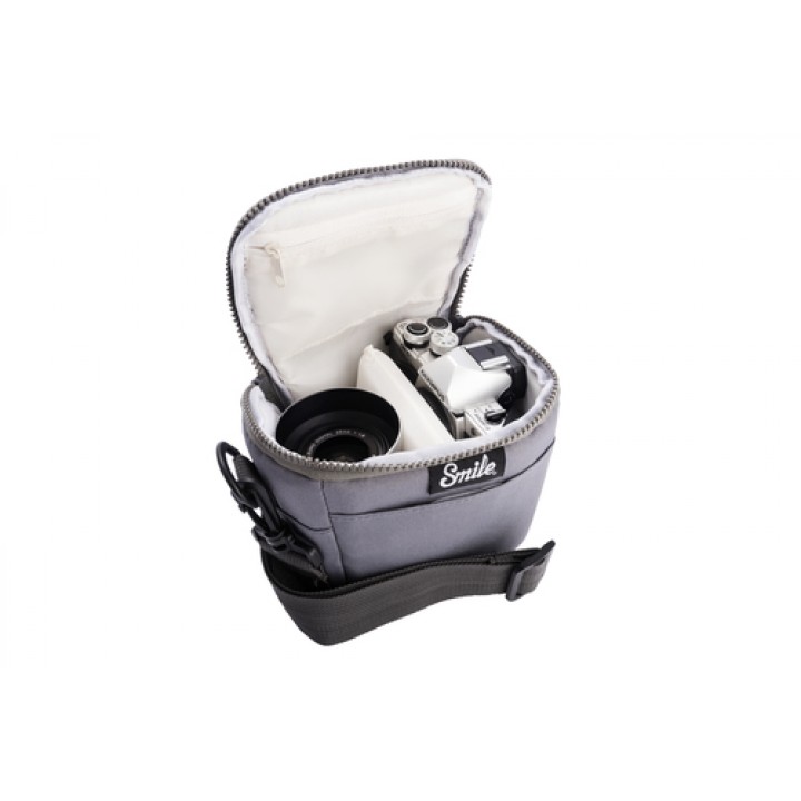 Smile 111652940199 estuche para cámara fotográfica Cubierta de hombro Gris
