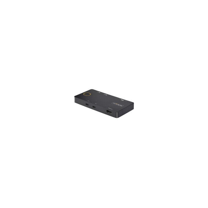 StarTech.com C2-H46-UC2-PD-KVM interruptor KVM Negro