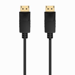 AISENS Cable DISPLAYPORT V1.2 CCS 4K@60Hz, DP/M-DP/M, Negro, 1.0m