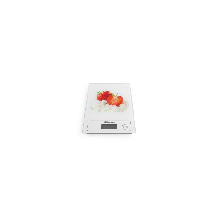 Orbegozo PC 1018 Verde, Rojo, Blanco Encimera Rectángulo Báscula electrónica de cocina
