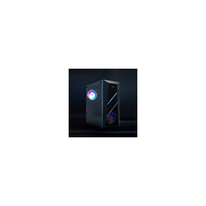 TooQ Caja Semitorre Gaming TQGCC102-B BIOHAZARD Negra