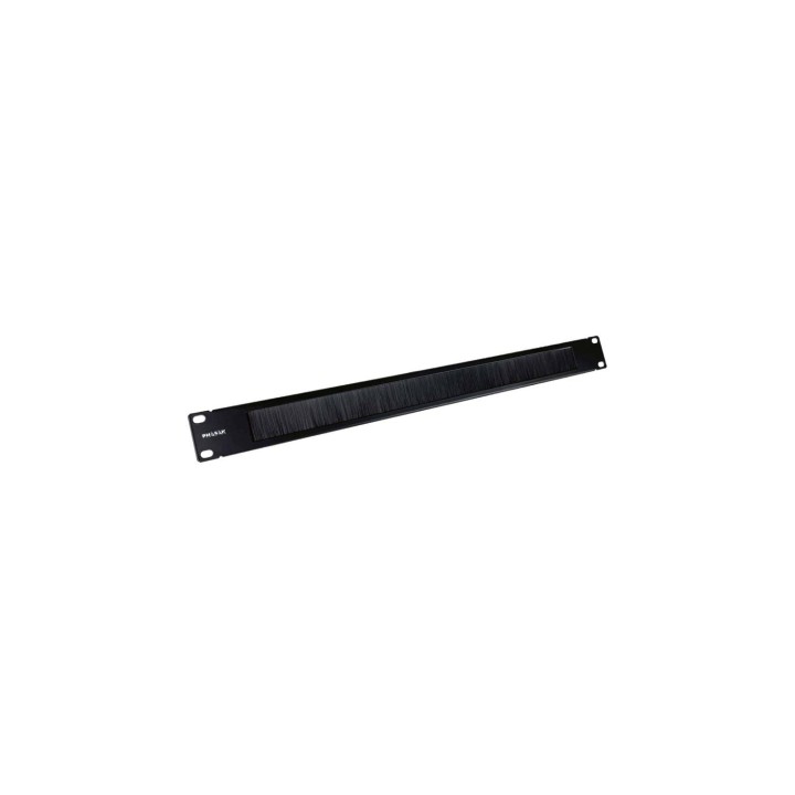 Phasak Guía Cables con Cepillo para Rack 19" Phasak PA 1901/ Altura 1U