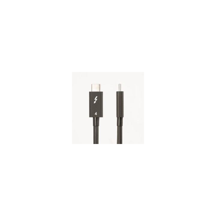StarTech.com Cable de 0,5m Thunderbolt 4 - 40Gbps - PD 100W - VÍ­deo 4K/8K - Cable Thunderbolt 4 con Certificación Intel -
