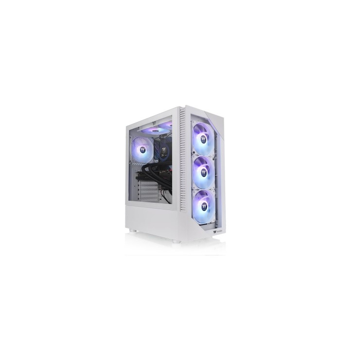 Thermaltake View 200 TG Snow ARGB Midi Tower Blanco