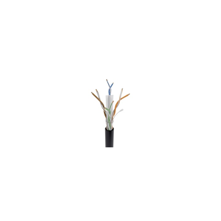 AISENS A135-0751 cable de red Negro 305 m Cat6 U/UTP (UTP)
