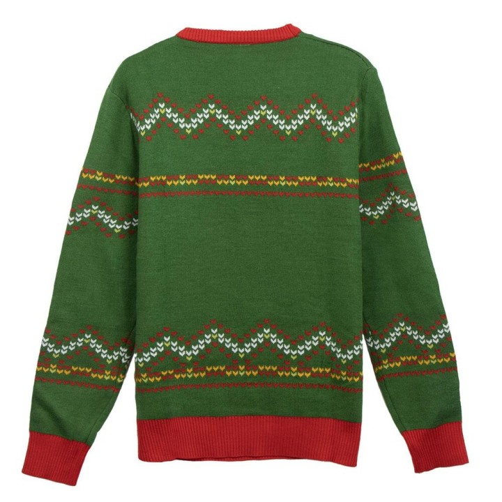 Jersey punto navideño Grinch