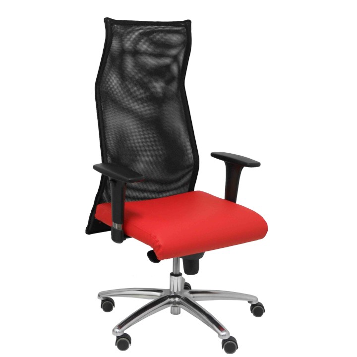 Piqueras y Crespo Sillon Sahuco similpiel rojo