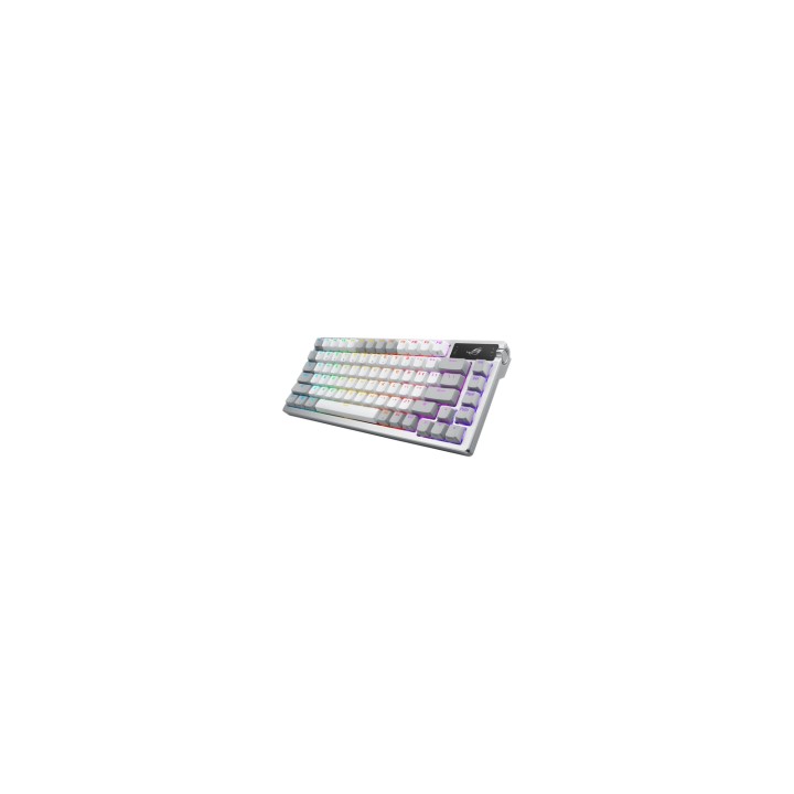 ASUS ROG Azoth teclado RF Wireless + Bluetooth QWERTY Blanco