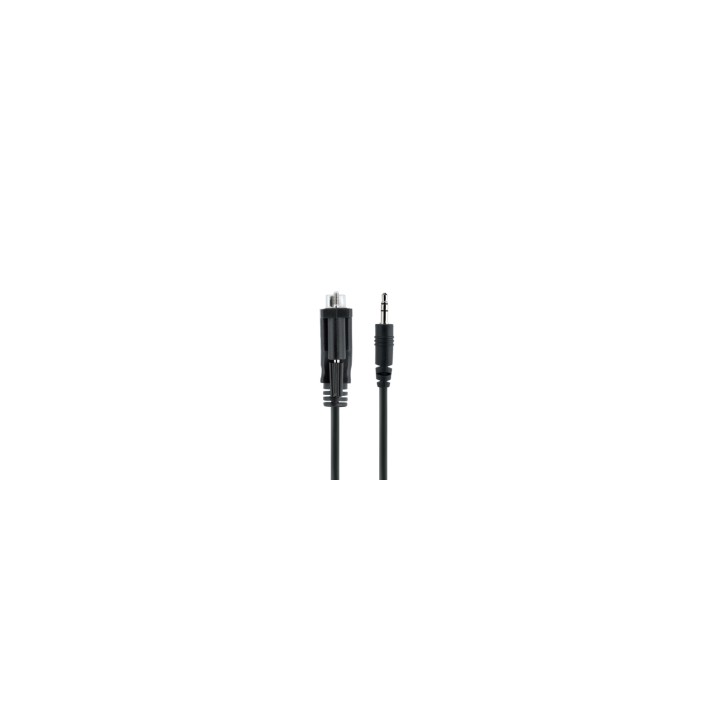 StarTech.com Cable de 1m Serie DB9 a 3,5mm para la Configuración de Dispositivos Serie - Cable RS232 DB9 macho a 3,5 mm para