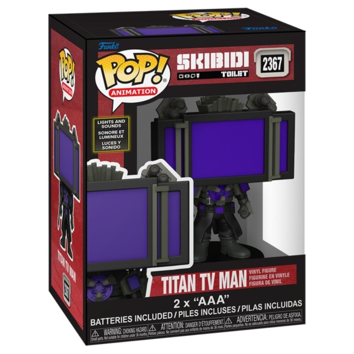 Figura POP SFX Skibidi Toilet Titan TV Man