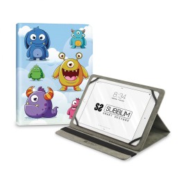 SUBBLIM Funda Tablet Universal TRENDY CASE MONSTERS 11"