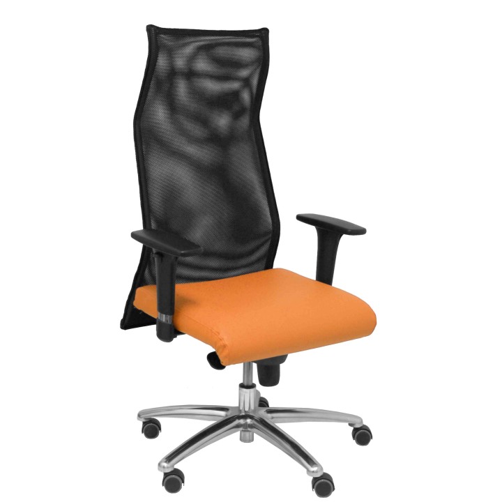 Piqueras y Crespo Sillon Sahuco similpiel naranja