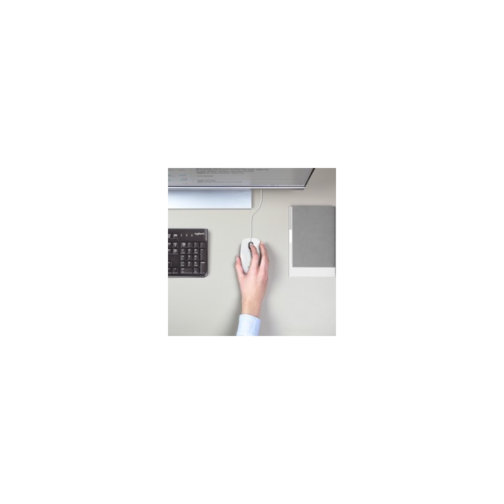 Logitech M100 ratón Ambidextro USB tipo A Í“ptico 1000 DPI