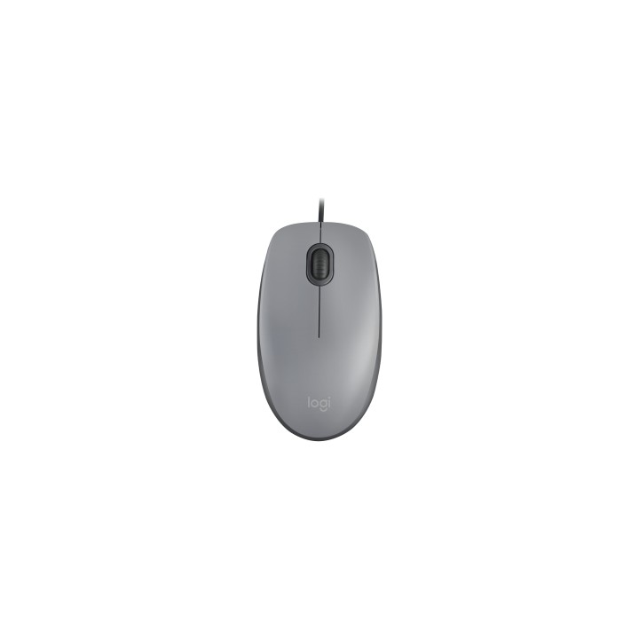 Logitech M110 ratón Ambidextro USB tipo A Í“ptico 1000 DPI