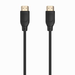 AISENS Cable HDMI V2.0 Premium Alta Velocidad / Hec 4K@60Hz 18Gbps, A/M-A/M, Negro, 0.5m