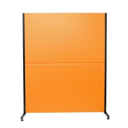 Piqueras y Crespo Biombo Valdeganga similpiel naranja