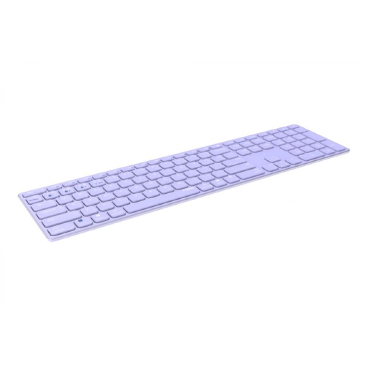 Rapoo E9800M teclado Bluetooth QWERTY Púrpura