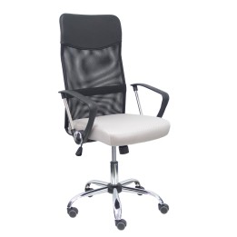 Piqueras y Crespo Silla Gontar respaldo malla negro asiento gris claro