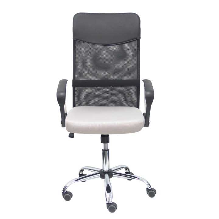 Piqueras y Crespo Silla Gontar respaldo malla negro asiento gris claro