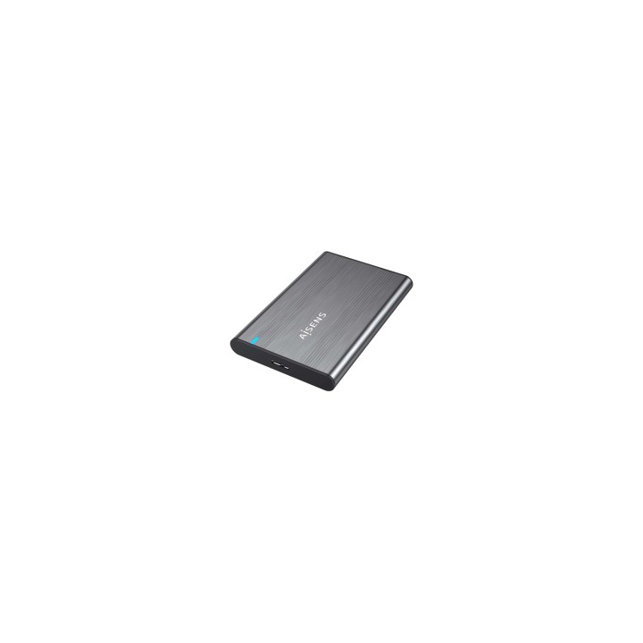 AISENS Caja Externa 2,5â€³ 9.5mm SATA a USB 3.0/USB3.1 Gen1, Gris