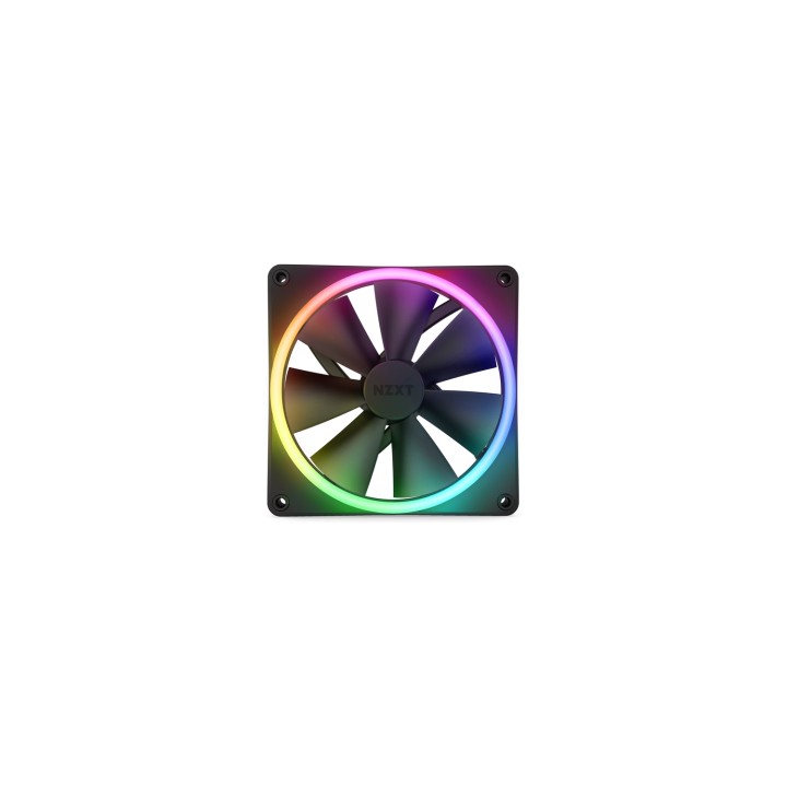 NZXT F140 RGB DUO Ventilador 14 cm Negro 1 pieza(s)