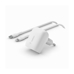 Belkin WCA006vf1MWH-B5 Smartphone Blanco Corriente alterna Carga rápida Interior