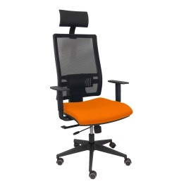 Piqueras y Crespo Silla Horna traslack bali naranja brazos regulables ruedas parque y cabecero