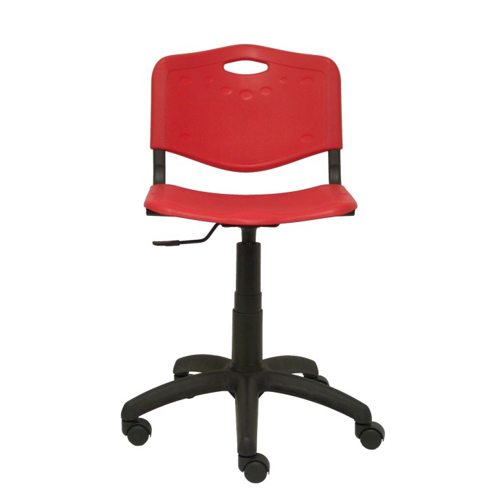 Piqueras y Crespo Silla Robledo giratoria roja