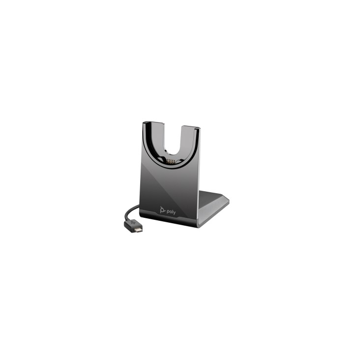 POLY Voyager 4320 USB-C Headset with charge stand