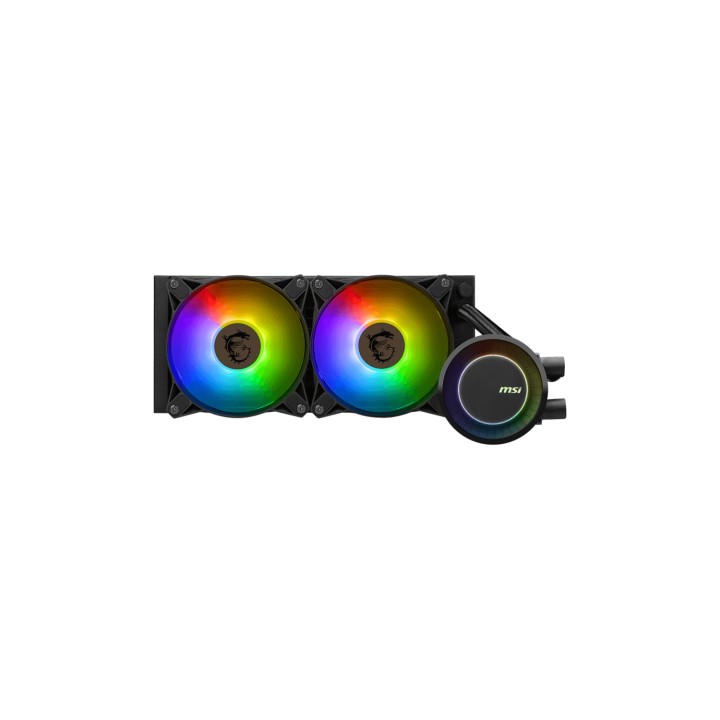 MSI MAG CORELIQUID E240 sistema de refrigeración para ordenador Placa base, Procesador Kit de refrigeración lÍ­quida 12 cm Negro