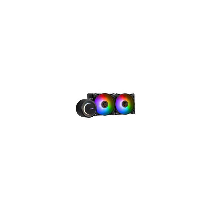 MSI MAG CORELIQUID E240 sistema de refrigeración para ordenador Placa base, Procesador Kit de refrigeración lÍ­quida 12 cm Negro