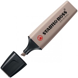 STABILO BOSS ORIGINAL NatureColors marcador 1 pieza(s) Punta de cincel Gris claro